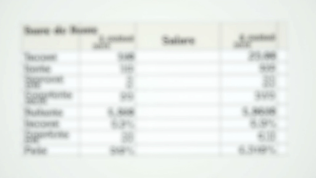Tableau de calcul montrant comment déterminer le pourcentage de contribution basé sur les revenus respectifs